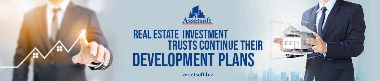 Real estate investment trusts continue their development plans