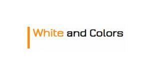 White and Colors Logo